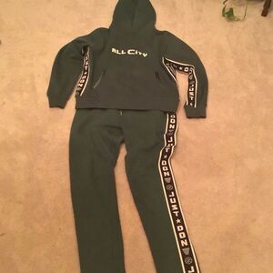 All City by Just Don Core 2 piece Sweatshirt and Sweatpants Set